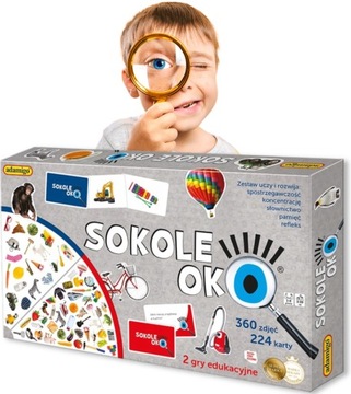СОКОЛЕ ОКО ФОТО настольная игра для ВОСПРИЯТИЯ, ПАМЯТИ, КОНЦЕНТРАЦИИ