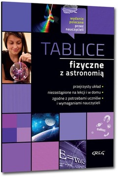 TABLICE FIZYCZNE Z ASTRONOMIĄ FIZYKA ASTRONOMIA