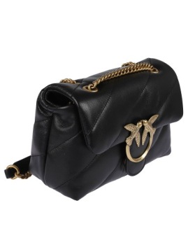 Черная сумка PINKO Love Puff Mini CL