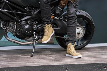 BUTY MOTOCYKLOWE | SHIMA SX-2 EVO BROWN | KRÓTKIE MĘSKIE TRAMPKI + GRATISY
