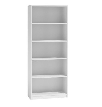 Regał 60 cm x 182 cm x 30 cm biały