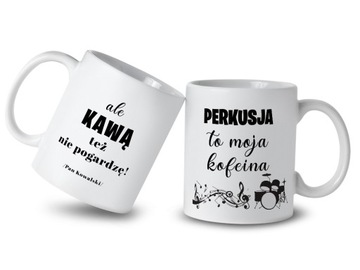 Kubek dla nauczyciela perkusji Dzień nauczyciela,