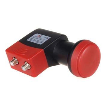 Konwerter SAT Twin 2x HIGH GAIN 0,1/70dB FullHD 3D