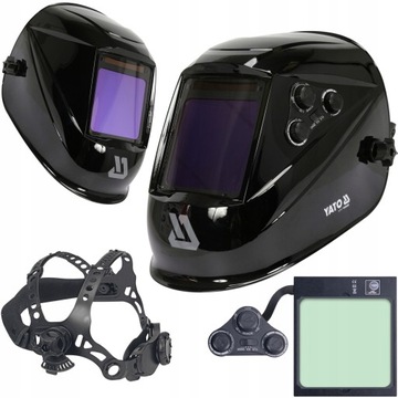 YATO PRZYŁBICA SPAWALNICZA DO SPAWANIA WIDEVIEW TRUE COLOR SAMOŚCIEMNIAJĄCA