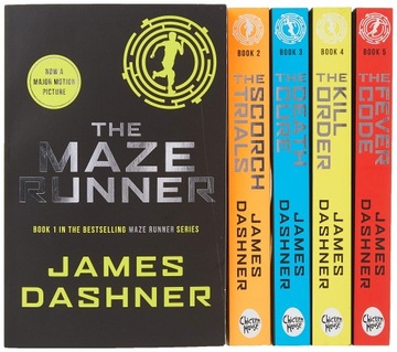 The Maze Runner Series Complete Collection Boxed Set James Dashner