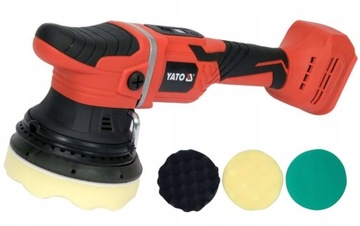 YATO YT-82925 POLERKA SAMOCHODOWA AKU 18V + 3GĄBKI