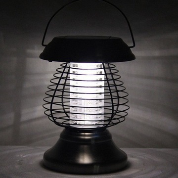 СОЛНЕЧНАЯ СВЕТОДИОДНАЯ ИНСЕКТИЦИДНАЯ ЛАМПА МУХОЛОВКА ДЛЯ КОМАРОВ, МУХ И ДРУГИХ НАСЕКОМЫХ