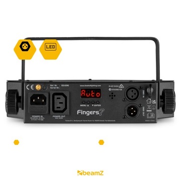 Светодиодный световой эффект Fingers7 DMX RGBW Beamz