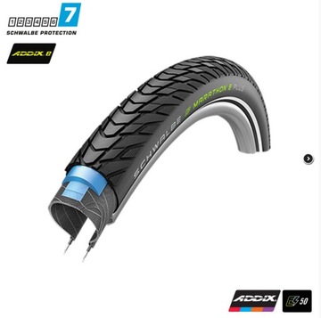 Opona Schwalbe Marathon E-Plus 28x1.75 Perfomance Smart DualGuard