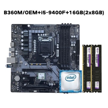 Материнская плата B360m DDR4 Micro ATX LGA1151 для настольных ПК