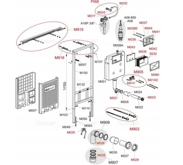 Alcadrain Ceramika - Унитаз подвесной с сиденьем Slim, Softclose, Rimless, белый