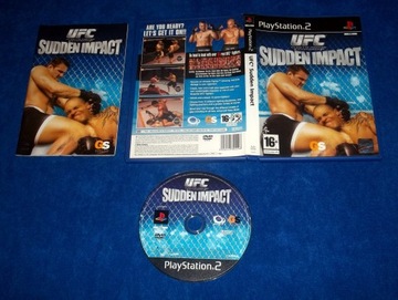 UFC SUDDEN IMPACT PS2 PLAYSTATION 2 ULTIMATE FIGHTING CHAMPIONSHIP