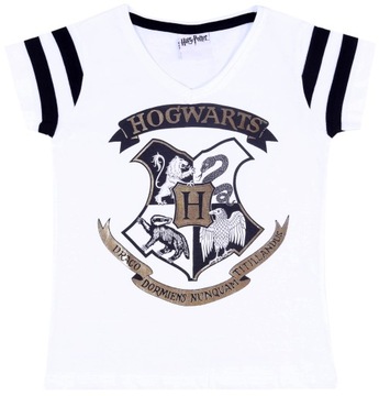 Biały t-shirt Harry Potter 6 lat 116 cm