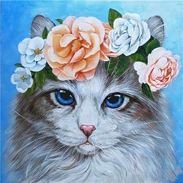 HAFT DIAMENTOWY Diamond Painting Mozaika Zestaw 5D