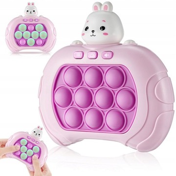 ЭЛЕКТРИЧЕСКАЯ АНТИСТРЕССОВАЯ ДЕЯТЕЛЬНОСТЬ POP IT ИГРА КРОЛИК ГНИОТЕК ВУПИ