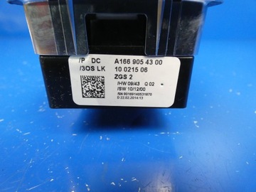 MERCEDES B W246 W176 CLA W117 PŘEPÍNAČ SKEL LEVÝ PŘEDNÍ