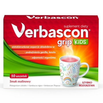 Verbascon Grip KIDS 10 saszetek