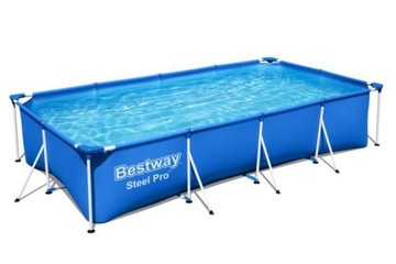 BASEN STELAŻOWY 400x211x81 CM BESTWAY 56405 BRAK POMPY
