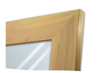 Lustro ścienne szerokiej w ramie 80x60 jabłoń
