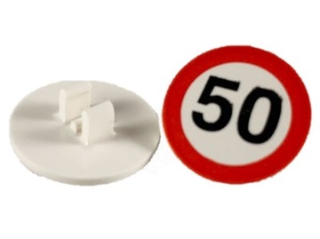 LEGO Znak Drogowy Clip 2x2 30261px2 6317588 NOWY