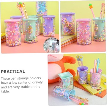 4 шт. держатель для хранения акриловый держатель для карандашей подстаканник
