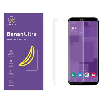 Szkło hartowane UV BananUltra na cały ekran do Samsung Galaxy S8