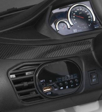 BMW X6 ЛИЦЕНЗИЯ 2x45W на колесах из пенопласта EVA