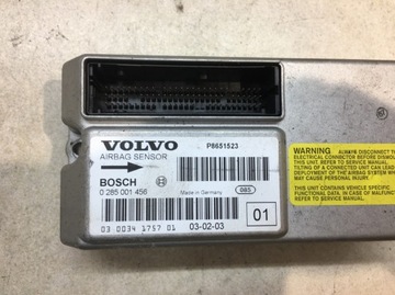 МОДУЛЬ ПОДУШКИ БЕЗОПАСНОСТИ VOLVO S60 I 2.4 0285001456 P8651523