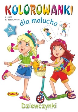 KOLOROWANKI DLA MALUCHA DZIEWCZYNKI