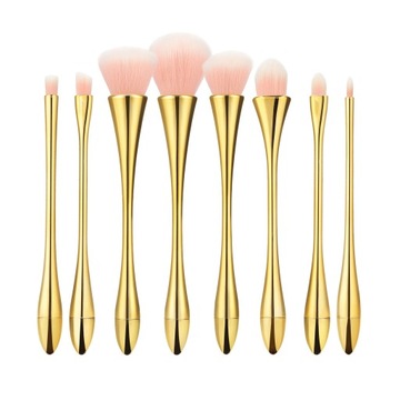 TOOLS FOR BEAUTY ZESTAW 8 PĘDZLI DO MAKIJAŻU