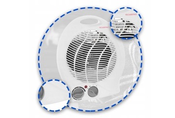 МАЛЕНЬКИЙ ЭФФЕКТИВНЫЙ ЭЛЕКТРИЧЕСКИЙ РАДИАТОР, БЕЛАЯ ФАРЕЛКА