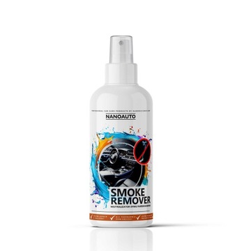 Likwidacja nieprzyjemnego zapachu dymu papierosowego NANOAUTO 100ml