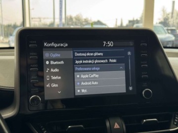 Toyota C-HR I Crossover 1.8 Hybrid 122KM 2019 Toyota C-HR Comfort Kamera cofania CarPlayAndroid Auto Asystent hamowan, zdjęcie 26