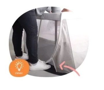 Год -туристическая кроватка + аэромов матрас