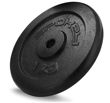 Talerz Obciążenie Żeliwne Na Gryf SINIIS 1 kg