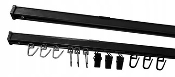 Karnisz Szyna Sufitowa Aluminiowa SMART 410 cm KPL