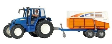 Traktor 42 cm. niebieski 203474601