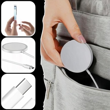 ИНДУКТИВНОЕ ЗАРЯДНОЕ УСТРОЙСТВО MAGSAFE ДЛЯ IPHONE 11 12 13 14
