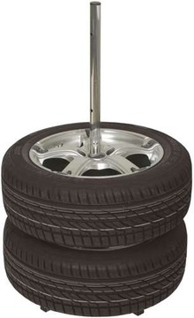 Подставка для дисков и шин, 4 шт, с крышкой