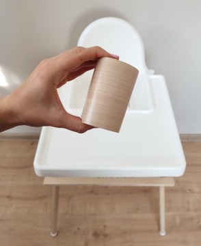 OKLEINA DO NÓŻEK KRZESEŁKA IKEA ANTILOP SOSNA - 5 pasków