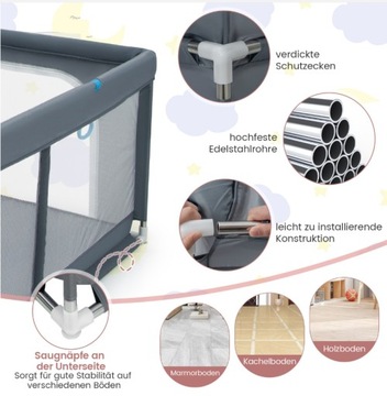 ВОСПРОИЗВЕДЕНИЕ ДЛЯ ДЕТЕЙ, СУХОЙ БАССЕЙН + ШАРИКИ 200 х 180 х 68 см