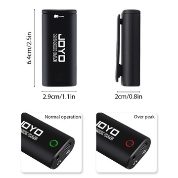 Портативный мини-аудиоинтерфейс для гитары JOYO