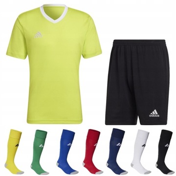 ADIDAS STRÓJ Piłkarski Koszulka Spodenki Getry r.S