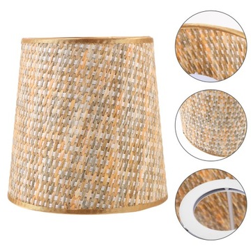 Rattanowe abażury do lamp podłogowych Tkane