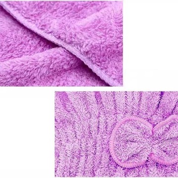 ШЛЯПА-ТЮРБАН ИЗ МИКРОФИБРЫ, ПОЛОТЕНЦЕ ДЛЯ СУШКИ ВОЛОС