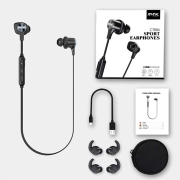 БЕСПРОВОДНЫЕ НАУШНИКИ MTK CT886 BT 5.0 IPX-7