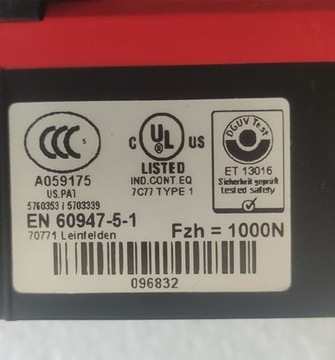 MODUŁ STEROWNIK EUCHNER / EUCHNER|TP TP3-2131A024MC2184 / 114417