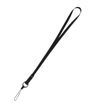 Pasek do aparatu etui kluczy nylon czarny lekki