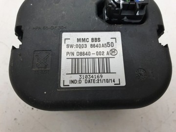 Mitsubishi Outlander 2015 Syrena alarmu