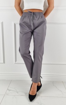ЭЛЕГАНТНЫЕ ЖЕНСКИЕ БРЮКИ НА ЭЛАСТИКЕ 7/8 больших размеров